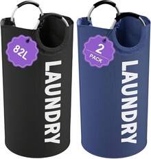 Laundry Baskets - Black Blue - View 12