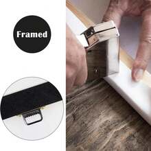 1PC Framed Plant Photography Print: Snail On Mushroom Poster, Canvas Painting, Wall Art, Home Decor, Gift, Suitable For Bedroom, Living Room, Dining Room, Classroom, Bathroom, Study, Apartment, Dormitory, Kitchen, Office, Cafe, Hotel, Bar, Studio, Dressing Room, Hallway, Gallery - Aesthetic Wall Decor For Any Room - 彩色 - 查看 7