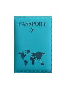 PU Material Passport Travel Set, Passport Holder, Passport Cover, Essential For Vacation, Suitable For Students Back To School, Unisex Travel Accessories - Multicolor - View 16
