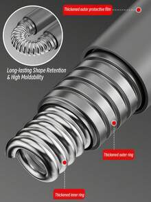 1pc No Drill Bathroom Shower Head Holder, Adjustable Suction Cup Movable Bracket Bathroom Accessories Bathroom Tools - one-size - View 7