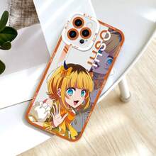 Oshi No Ko Anime Ai Hoshino Phone Case Compatible With  11 12 13 14 15 16 Pro Max Mini XR X XS 7 8 16Plus SE 2020 TPU Clear Soft Cover, Cover Compatible With  17 Pro Max Case,  17 Pro Case,  17 Case,  16 Pro Max Case - CXS-K1101T2 - 查看 6