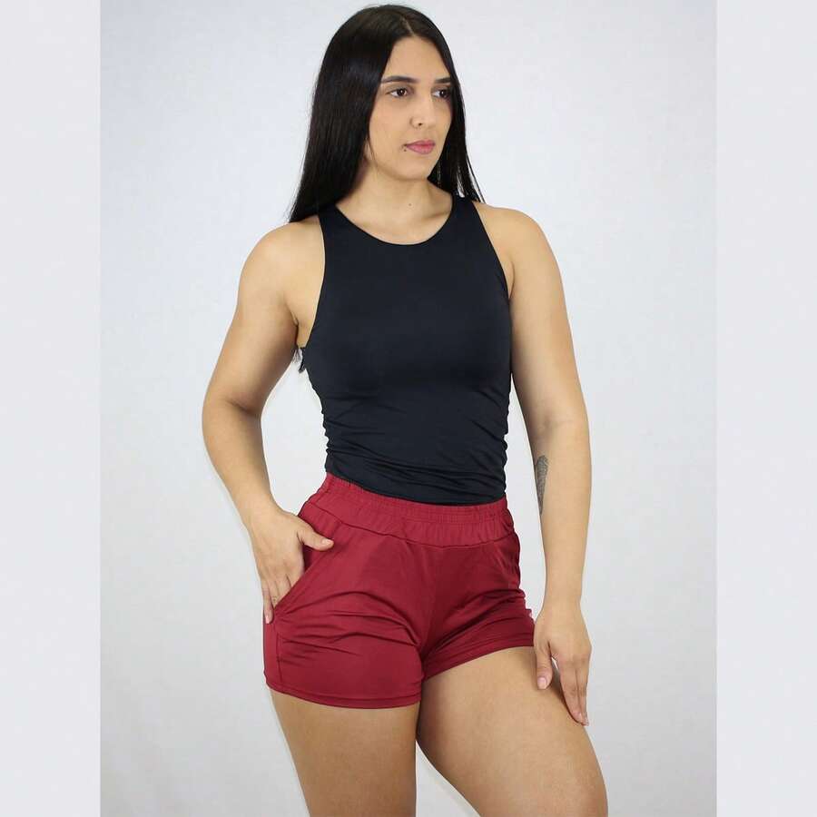 Premium Swim Shorts For Gym And Sun Protection Factor +50 - Màu Tím - Xem 1