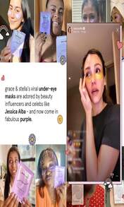 Grace &Amp; Stella Retinol Under Eye Patches For Puffy Eyes And Dark Circles - Restoring Gel Under Eye Masks With Hyaluronic Acid - Vegan Cruelty-Free Skincare, Birthday Gifts For Women (Purple, 24 Pairs) - ColorH - 查看 5