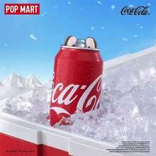 Caja ciega de peluche de vinilo de edición limitada de  THE MONSTERS LABUBU de POP MART - POP MART THE MONSTERS LABUBU Coca-Cola edición limitada de peluche de vinilo caja sorpresa - Ver 4