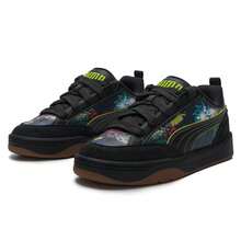 Puma 男女通用 Park Lifestyle Draw 户外休闲舒适减震运动鞋 406664-01 - 深灰色-草灰-青綠色 - 查看 4