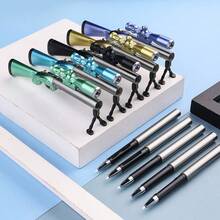 1pc Random Exciting And Creative 98K Sniper Gel Pen, Weapon Signature Pen - Multicolor - View 4
