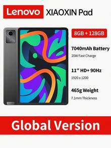 Lenovo Global ROM Firmware Update For  Xiaoxin Pad 2024 (6GB/8GB RAM 128GB Snapdragon 685) Gray Version - Multi-Language OS Recovery Tool With Original Stock ROM - WiFi/Bluetooth/Display Driver Fix | Step-By-Step Installation Guide - Gray - View 7