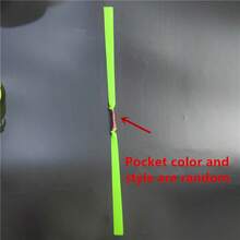 Easytoday 5/10pcs/Pack Green Rubber Bands, 1mm/0.04inch Thick, Random Pouch Color & Design, Thickened Slingshot Flat Rubber Bands For Outdoor Shooting Competition, Folding Elastic Bands Accessories - Green - View 10