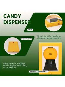 Wall-Mounted Photo Frame Candy Dispenser, Nut And Pet Snack Storage Box, Multi-Functional Snack Storage Frame Can Be Used As Living Room Decoration Pendant, Suitable For Christmas, Halloween, Graduation Ceremony Decorative Storage