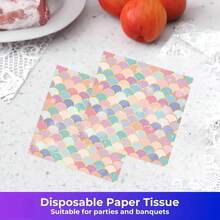 Bộ dao kéo dùng một lần chủ đề nàng tiên cá 20/40/60/80/100, bao gồm đĩa giấy 7 inch, bìa cứng 9 inch, cốc 9 ounce, khăn ăn, thích hợp cho các buổi tụ họp hàng ngày, tiệc sinh nhật, tiệc cô dâu, tiệc mừng em bé, câu lạc bộ, đám cưới, tiệc trà, dã ngoại, dã ngoại ngoài trời và tiệc theo chủ đề. Trang trí nhà bếp và phòng ăn, đồ dùng tiệc tùng, trang trí tiệc - Nhiều màu - Xem 8