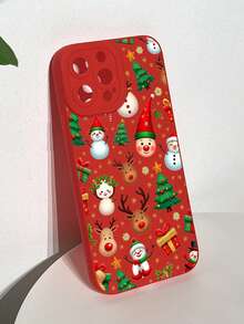 Creative, Stylish, Retro Wallpaper Suitable For 16Promax/17pro Max /17air/17/16plus/S25ultra/S25plus/S25/11/12/13/14/15/15pro/15 Plus/15 Promax/7plus/8plus/X/Xs Max/Xr/11pro/12pro/13pro/14pro/11promax/12promax/13promax/14promax/14plus- Black TPU Soft Case That Offers Shock Protection, Perfect For Christmas, Halloween, Winter, Autumn, And New Year, Making It A Great Choice For Decorating Your Phone.