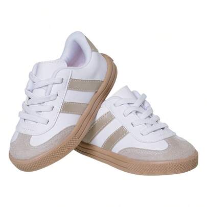 Ténis Infantil Casual Tênis Streetstyle Kids Listras Perfeito Para Uso na Primavera e Verão