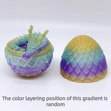 3D-Printed Dragon And Dragon Egg, A Jointed Novelty Toy, Perfect For Parties, Indoor Decor, An Ideal BirthdayGift For Relatives And Friends, And A Festive Party Present. Suitable For Ages 14 And Up.