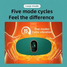 1件装按摩腰带，加热健身器材，家用充电，震动机，减腹，多功能腰部按摩器。瘦身、缓解疲劳、去除脂肪、塑造魔鬼身材，男女适用