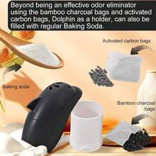 Dolphin Refrigerator Deodorizer, Refrigerator Odor Eliminator, Fridge Air Freshener, Multi-Purpose Odor Eliminator For Home, Cute Gifts, Kitchen Gadgets Cute Kitchen Accessories (Blue)