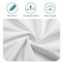 Platform Bed Frame With Velvet Upholstered Plush Vertical Channel Headboard, Full/Queen/King Size, No Box Spring Needed, Easy Assembly, White/Black/Pink/Blue/Green * Bed Frame Queen Queen Bed Frame Bed Frame Full Full Size Bed Frame King Size Bed Frame Twin Bed Frame Room Decor Home Decor Christmas Decor Bedroom Decor Valentine Day Decor Storage Living Room Decor Furniture House Decor - 白色 - 查看 5