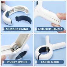 Paquete de 8 Pinzas Fuerte para la Ropa, Pinzas para Toallas de Playa, Pinzas para Secar Edredones, Pinzas para Toallas, para La Ropa Resistentes AL Viento para Sillas de Playa, Edredones Etc - 1 - Ver 7