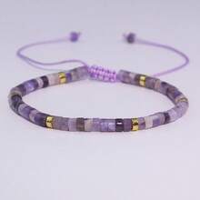 Pulseras inspiradoras de piedras naturales curativas como regalo para mujeres - Regalos de mejórate pronto para mujeres, mejores amigas, hermanas, niñas - La vida es dura, pero tú también lo eres