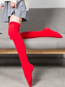 Damen Kniestrümpfe, hohe Halloween Socken, Oberschenkel-Strümpfe für Cosplay Partys