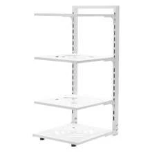Pot Rack Organizer Pot And Pan Stand Rack Pot Lid Holder - White - View 8