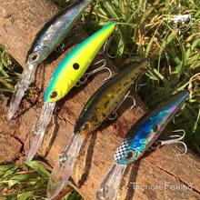 TACTICAL FISHING Kit de 4 curricánes con sonajas internas.Señuelos de Pesca con anzuelos inoxidables. - 1 - Ver 5