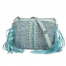 Stylowa, pojemna torebka damska na ramię z frędzlami z poliuretanu – wielokomorowa konstrukcja w stylu vintage, boho i western, ozdobiona frędzlami, nitami i kunsztownym wykonaniem. Uniwersalna torba na ramię/na ramię z odpinanymi, regulowanymi paskami. Idealna na zakupy, zajęcia na świeżym powietrzu, podróże i wyjścia. Idealny prezent dla rodziny i przyjaciół.