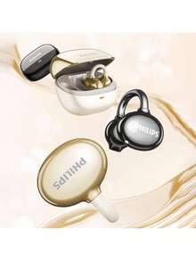 PHILIPS TAT3469 Open-Ear Clip Earphones With 3D Arcs That Fit The Ear Canal, 360° Surround Sound, IPX-Rated Waterproof And Sweat-Resistant, Stylish And Sporty, Blue - Blue - View 2