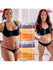 2支纤体霜，可紧致塑形，适用于腹部、大腿、手臂、臀部，紧致塑形，保湿滋润，温和易吸收，男女皆宜