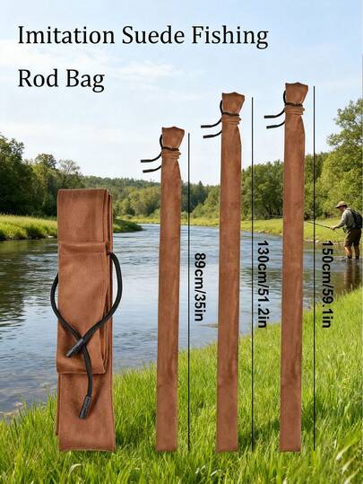 Folding Portable Fishing Rod Bag For Durable And Machine Washable Multifunctional Fishing Tackle Hunting Storage Bag Large Capacity Fishing Gear Accessories Storage Bag