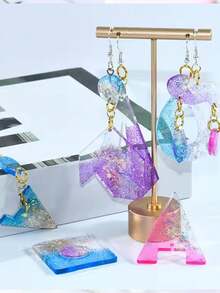 100-500g UV Resin Starter Kit For DIY Jewelry - Clear, Low Viscosity, No Shrinkage - Ideal For Pendants, Earrings & Bracelets