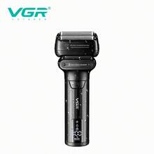 VGR Barber Shaver Electric Waterproof Razor Professional Beard Trimmer Digital Display Beard Shaver Reciprocating Shaver For Men V-368 - Multicolor - View 9