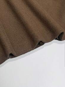 Płaszcz damski, luźny, kopertowy płaszcz na jesień/zimę, dwurzędowy, z długim rękawem, zapinany na guziki, idealny na co dzień, do pracy, na spotkania i imprezy