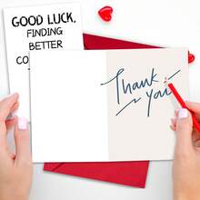 1 set de cartes de voeux d'adieu, de départ, de nouveaux départs et de meilleurs vœux, carte d'inspiration pour dire au revoir aux collègues, aux amis et aux êtres chers, carte de qualité premium avec enveloppe, idéale pour les cadeaux, les adieux au bureau et les transitions de carrière