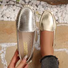 Mocasini casual cu talpă moale și fără mâneci pentru femei, pantofi cu talpă plată și antiderapantă pentru exterior, pantofi ușori și confortabili pentru lucru/zi, pentru mame de vârstă mijlocie