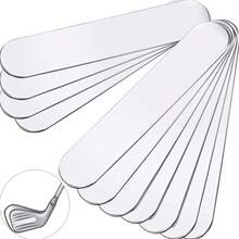 10 Lead Tape Sticky Strips Add Power Weight To Golf Club Tennis Racket Adhesive - Silver - View 1