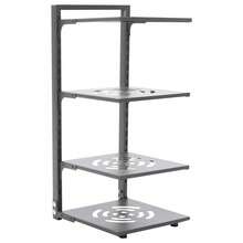 Pot Rack Organizer Pot And Pan Stand Rack Pot Lid Holder - Grey - View 4