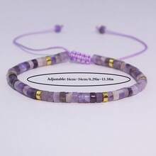 Pulseras inspiradoras de piedras naturales curativas como regalo para mujeres - Regalos de mejórate pronto para mujeres, mejores amigas, hermanas, niñas - La vida es dura, pero tú también lo eres