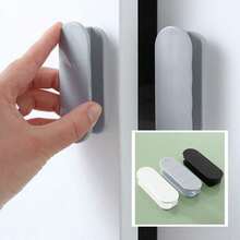 2pcs Plastic Self-Adhesive Cabinet Handles, Window Handles, Sliding Door Handles, No Drilling Required