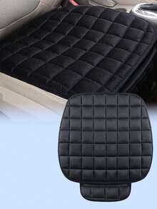 3-1pc Universal Car Seat Cushion With Polyester Fiber, Sponge Filler, Soft & Breathable, Anti-Slip, Lightweight & Portable, All-Season Protection For Vehicle Seats - Hand Washable,Interior Accessory