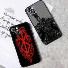 s, s -Hülle Anime  Schwarze Handyhülle für Apple  16 15 14 13 12 mini 11 8 7 Pro Max Plus Silikon Funda Shell Weiche Abdeckung Capa - Hbk08 - Übersicht 4