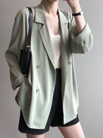 Blazers de mujer primavera y otoño sección delgada estilo Inglaterra suelta versión coreana de la chaqueta de protección solar