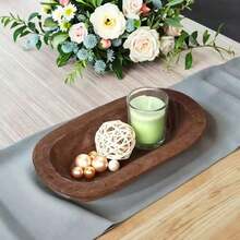 This Brand New Multi-Wick Boat-Shaped Wooden Aroma Candle Is Of A Larger Size, Exuding A Luxurious Vibe, Making It An Ideal Choice To Create A Vacation Atmosphere For Parties. This Wooden Bowl-Shaped Aroma Candle Is Also An Excellent Option For Home Lighting And Decoration, Especially Suitable For Homes, Hotels, Ramadan, Valentine's Day, Easter, Gatherings, Mother's Day, Birthdays, And Other Occasions. It Also Makes A Great Gift. - Multicolor - View 11