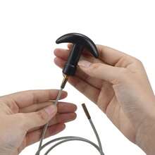 9Pcs/Set Cleaning Kit Pull Through Gun Cleaning Kit For .17 .22 .270 .300 Calibre - Green - View 6