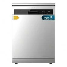 Cecotec Bolero Aguazero 6110 Inox 60cm 1850W Dishwasher: Space For 13 Place Settings And 6 Customized Programs For Every Need, From Intensive Cleaning To Delicate Glassware Care. With Class E Efficiency And A Half Load Option, It Saves Energy And Water. Smart Features Like Delay Start And Dry+ For Added Convenience. Intuitive FullTouch Panel And Child Lock System. Ideal For A Modern,  Home. - Multicolor - View 2