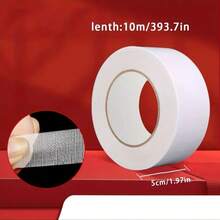 1 Roll Pants Hem Shortening Tape, No Sewing No Ironing Adhesive Pant Leg Clips Adjustable Hem Fixers - White - View 6