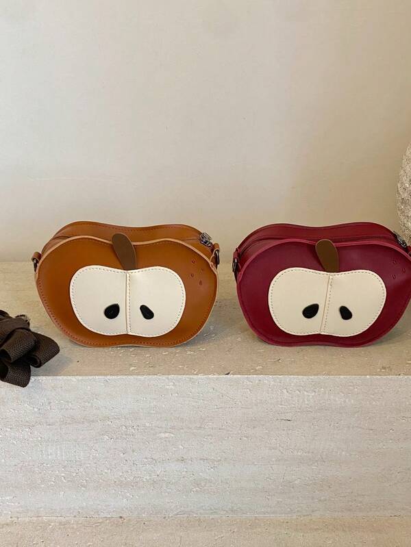 Halloween Apple Bag, Christmas Eve Apple Bag, Single Shoulder Crossbody Bag, Large Capacity, Outing Fashion Bag, One Piece Packaging