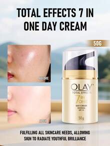 Olay 玉兰油多效修护7合1日霜 SPF15 50克/1.7盎司 紧致肌肤霜，SPF15 | 防晒 | 淡化色斑和老年斑 | 保湿亮肤配方 | 易于吸收 | 质地柔滑 | 提亮肤色，均匀肤色 - 50g - 查看 5