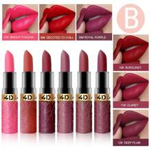 6Pcs Matte Lipstick Set, Matte Lipstick Sets For Women,Long Lasting Waterproof,24 Hours Lip Stick Makeup, Valentine's Day Gift, The Best Gift For Girls - B/6 chiếc - Xem 2
