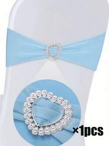 Heart-Shaped Buckle Sliding Elastic Chair Cover Strap, Universal Elastic Chair Strap, Suitable For Wedding Banquets, Event Parties, Wedding Celebrations, Party Banquets, Hotel Events, Ceremonies, Holiday And Birthday Decorations, Christmas, And Other Occasions.