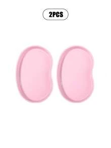 一套不锈钢消毒托盘，包括肾形托盘、方形托盘、心形托盘、椭圆形托盘，耐热美容美甲工具，便携式美甲沙龙消毒托盘 - 粉色 - 查看 18